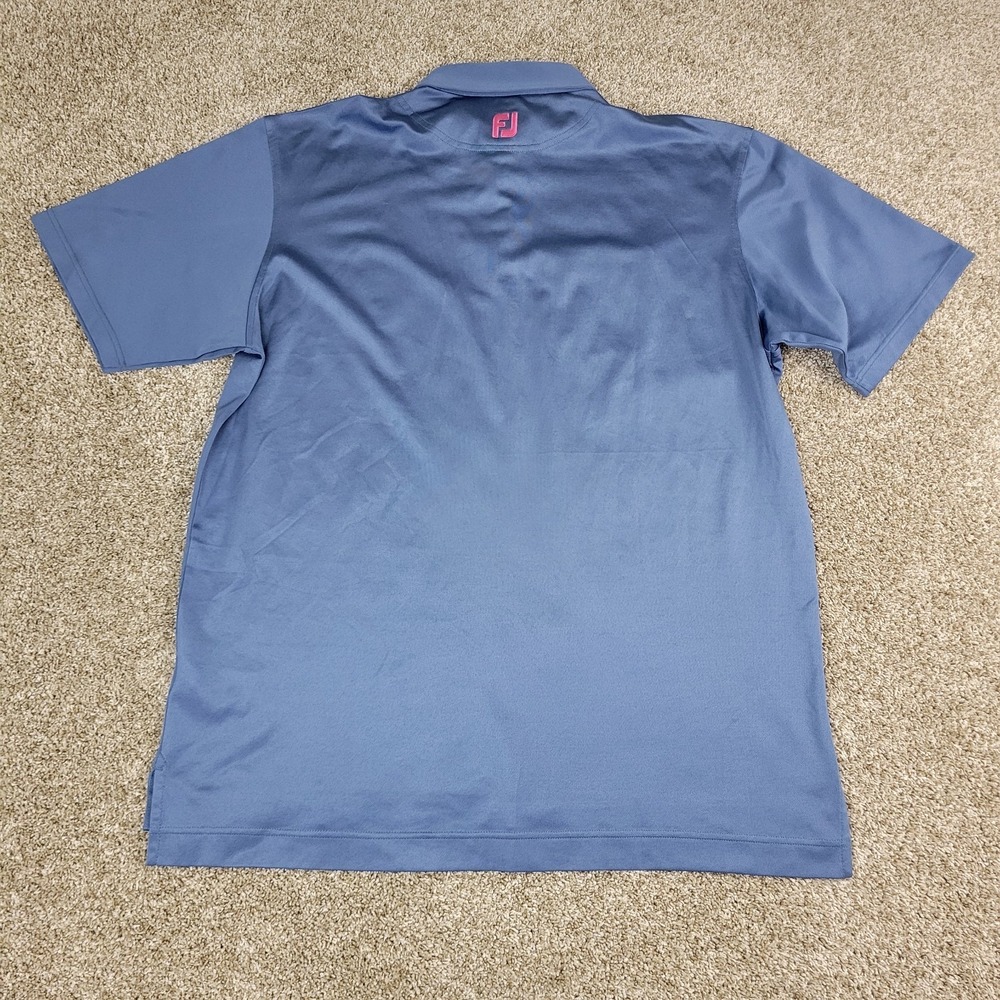 FootJoy Mens XL Solid Gray Performance Stretch Golf Polo Short Sleeve - Picture 3 of 6